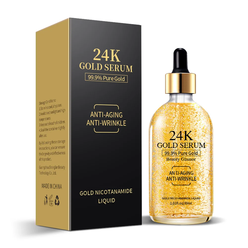 24k gold serum