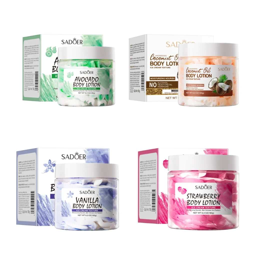 Ice Cream Texture Body Lotion 180g (4 Above Flavour)
