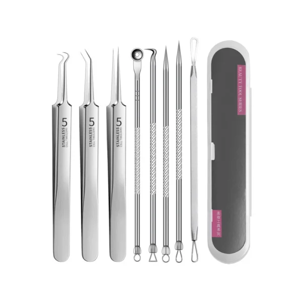 Blackhead Removal Tweezers Pimple Popper Tool Kit