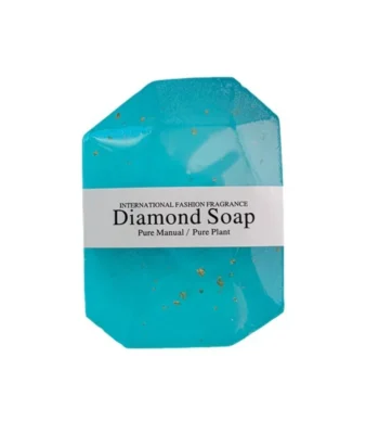 Handmade Gold Foil Diamond Soap