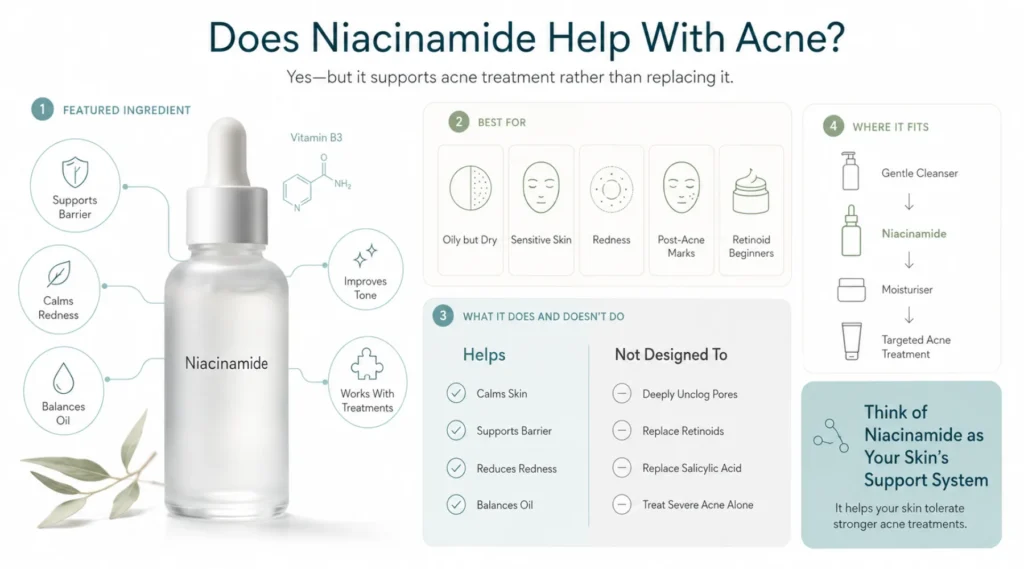 Does Niacinamide Help With Acne?