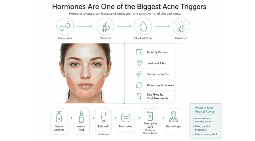 Hormones Are One of the Biggest Acne Triggers