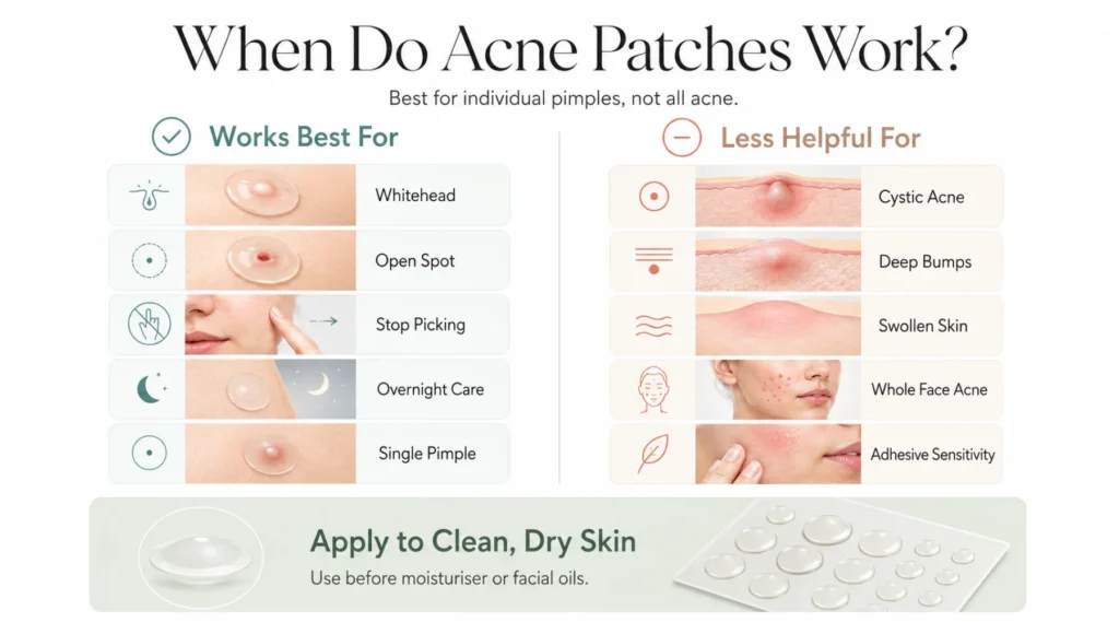 How acne patches help
