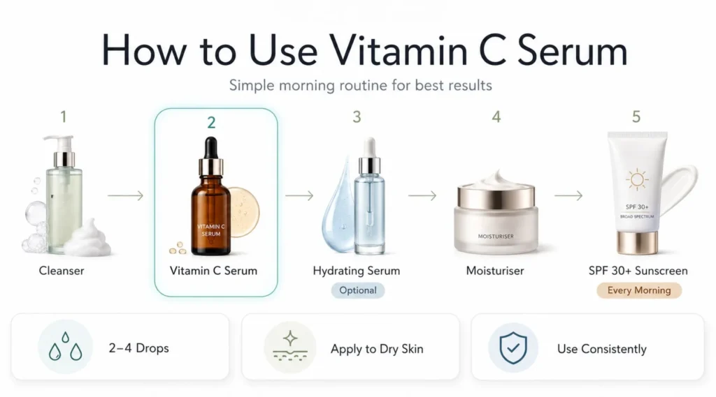 How to Use Vitamin C Serum in Skincare