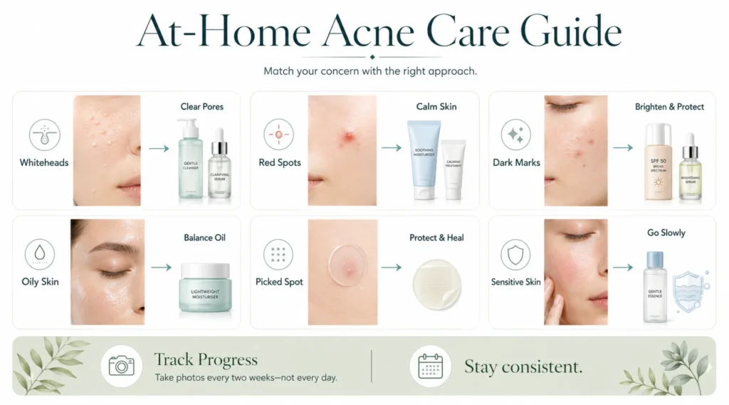 How to get rid of acne at home