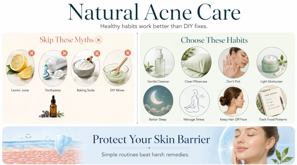 How to get rid of acne naturally