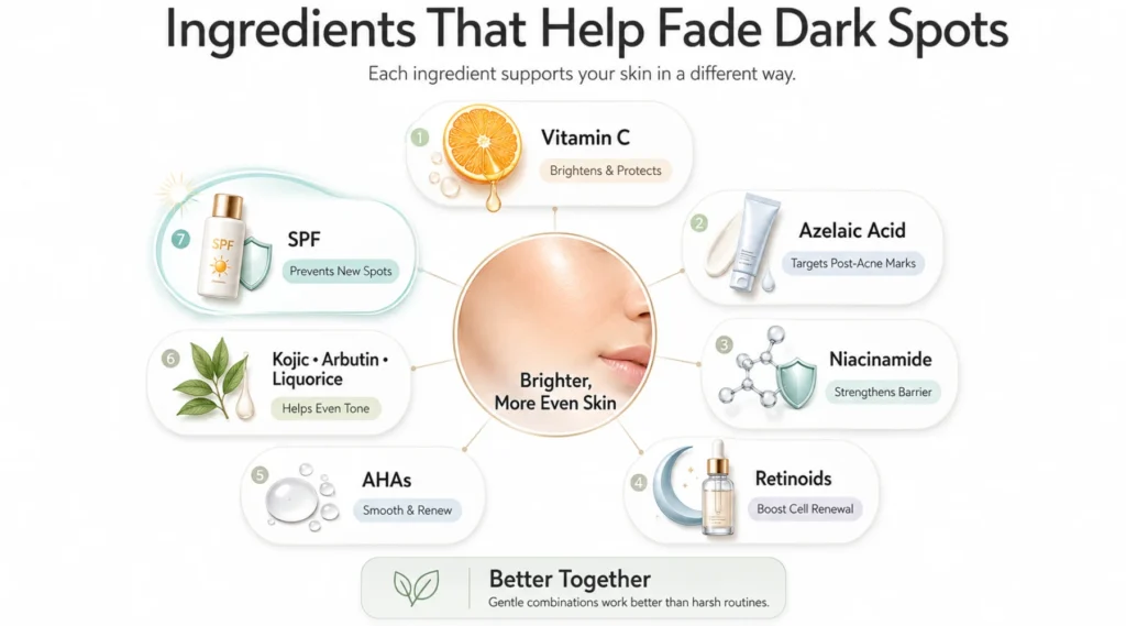Ingredients That Help Fade Dark Spots