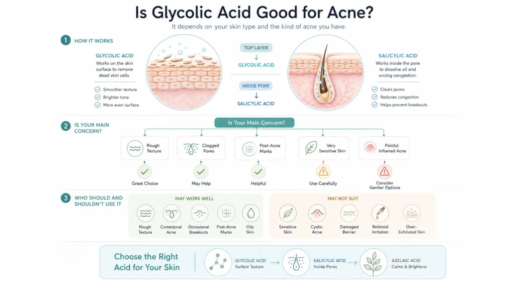 Is Glycolic Acid Good for Acne?