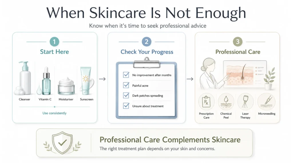 Professional Treatments and When Skincare Is Not Enough