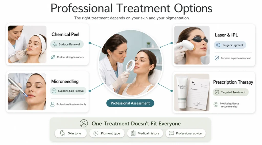 Professional Treatments for Pigmentation