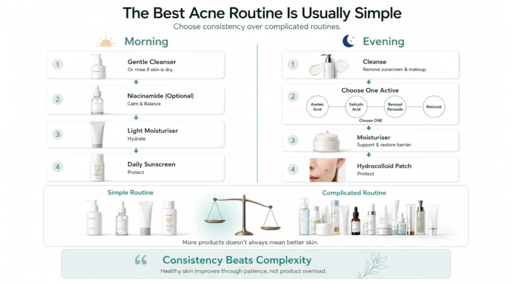 Best Routine for What Causes Acne Is Usually Simple