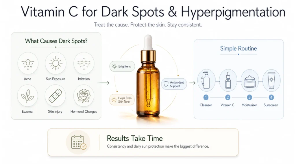 Vitamin C for Dark Spots and Hyperpigmentation