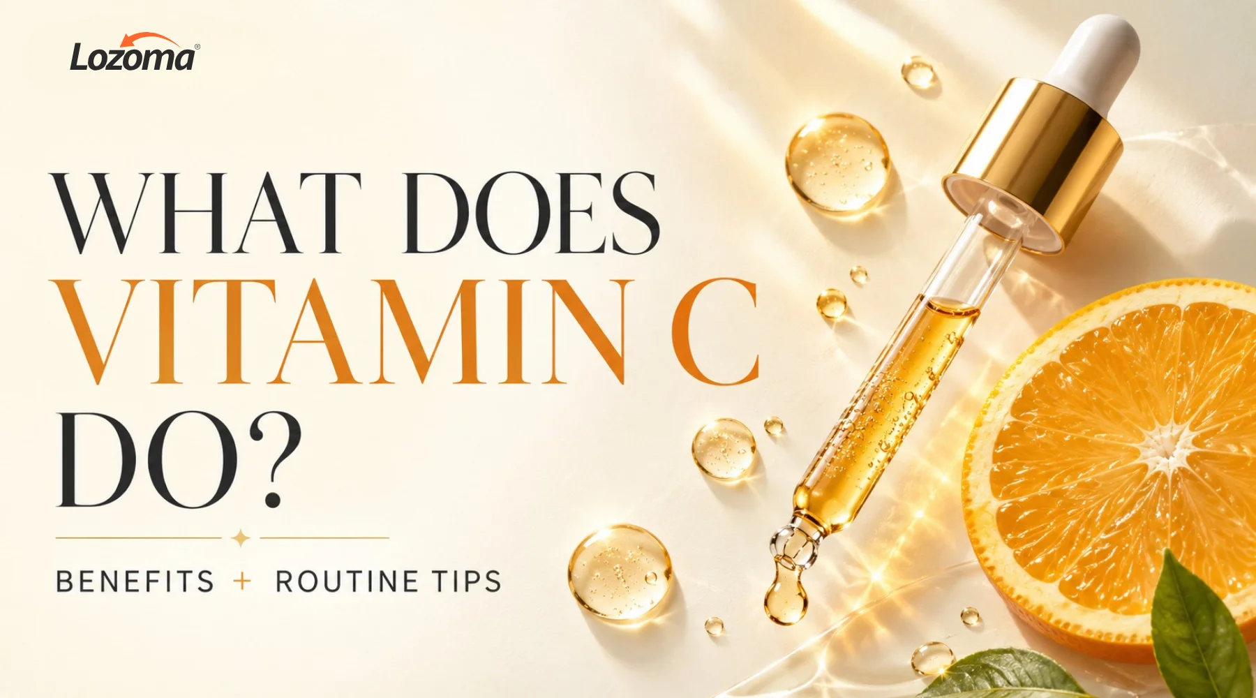 What Does Vitamin C Serum Do Benefits and Routine Tips