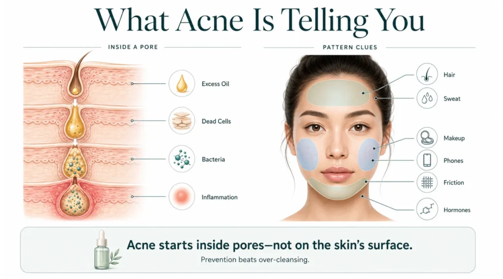 What acne is really telling you about your skin
