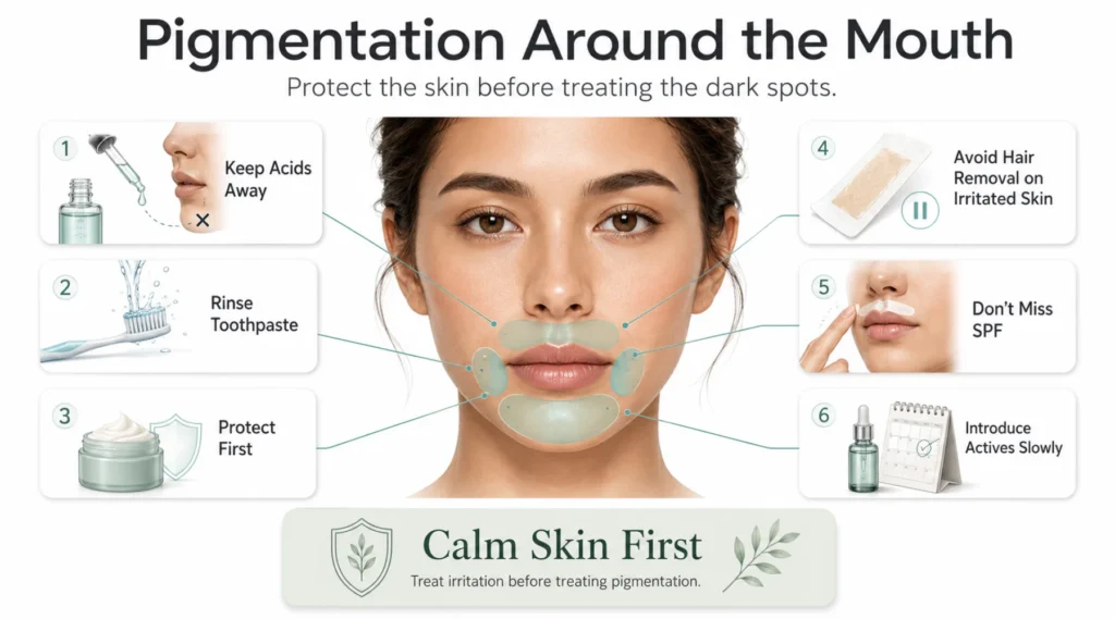 What to Do When Pigmentation Is Around the Mouth