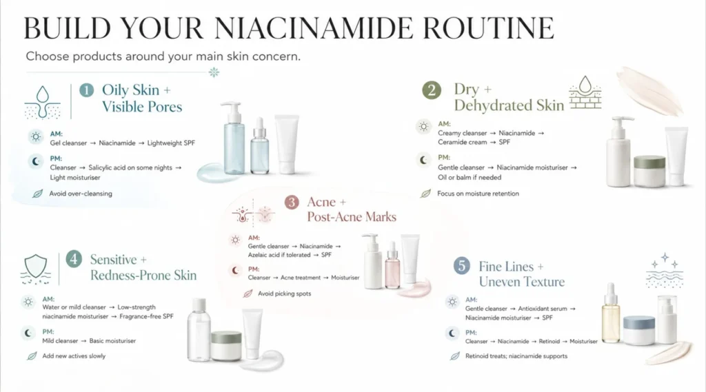 Build a Niacinamide Routine Around Your Main Concern