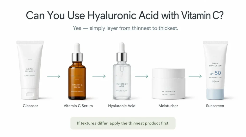 Can You Use Hyaluronic Acid with Vitamin C?