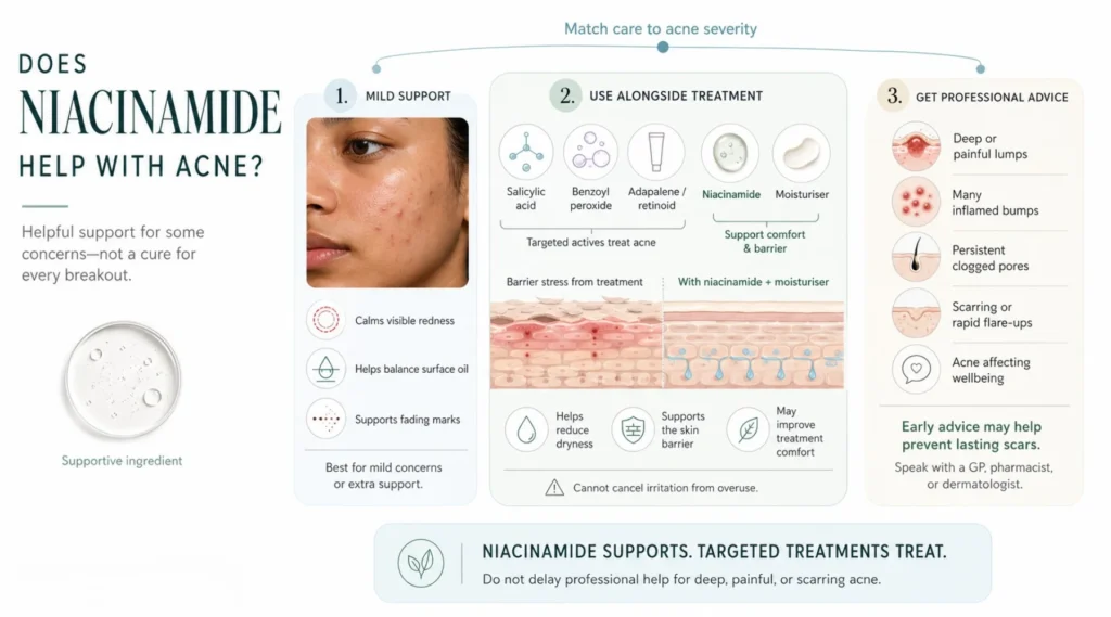 Does Niacinamide Help With Acne?