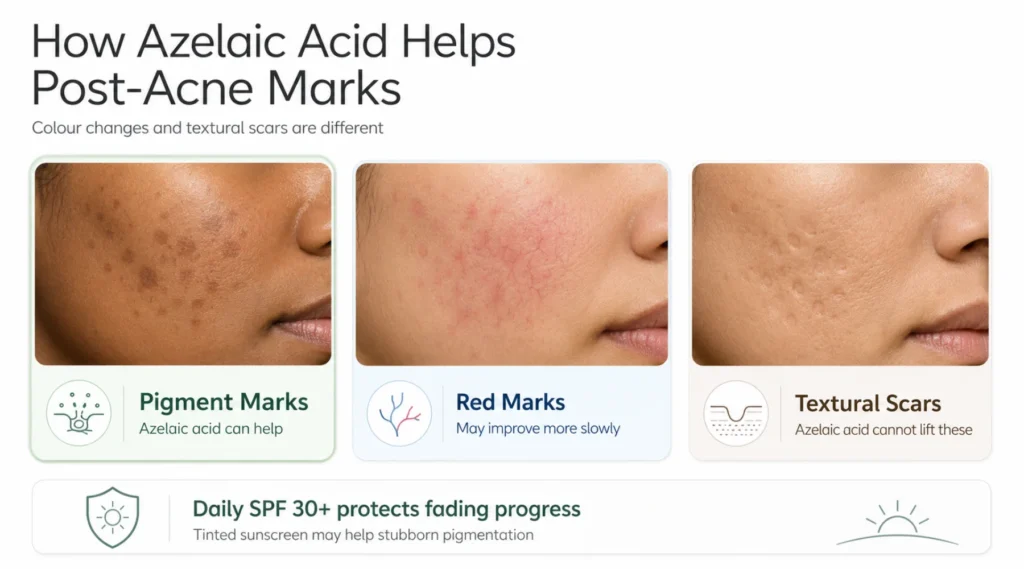 How Azelaic Acid Helps Post-Acne Marks and Uneven Tone