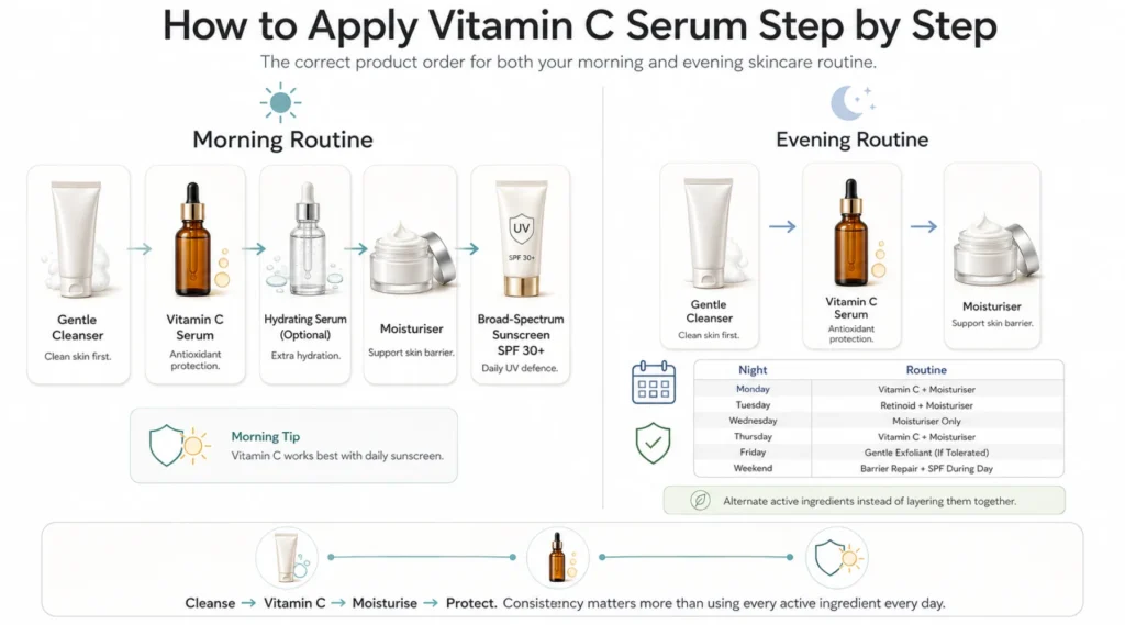 How to Apply Vitamin C Serum Step by Step Guide