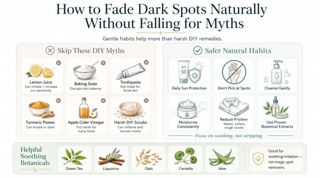 How to Fade Dark Spots Naturally