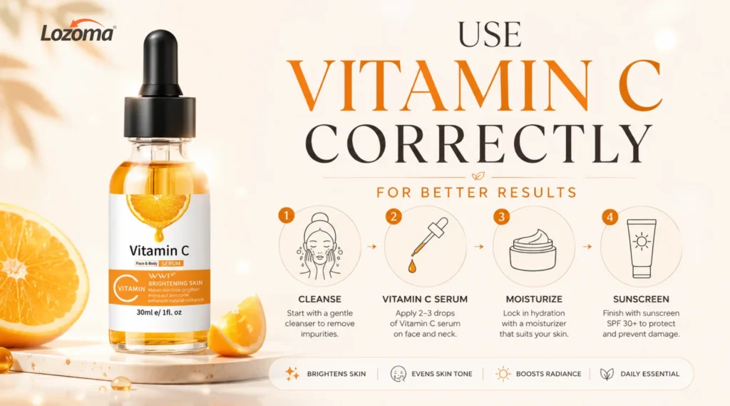 How to Use Vitamin C Serum Correctly for Better Results