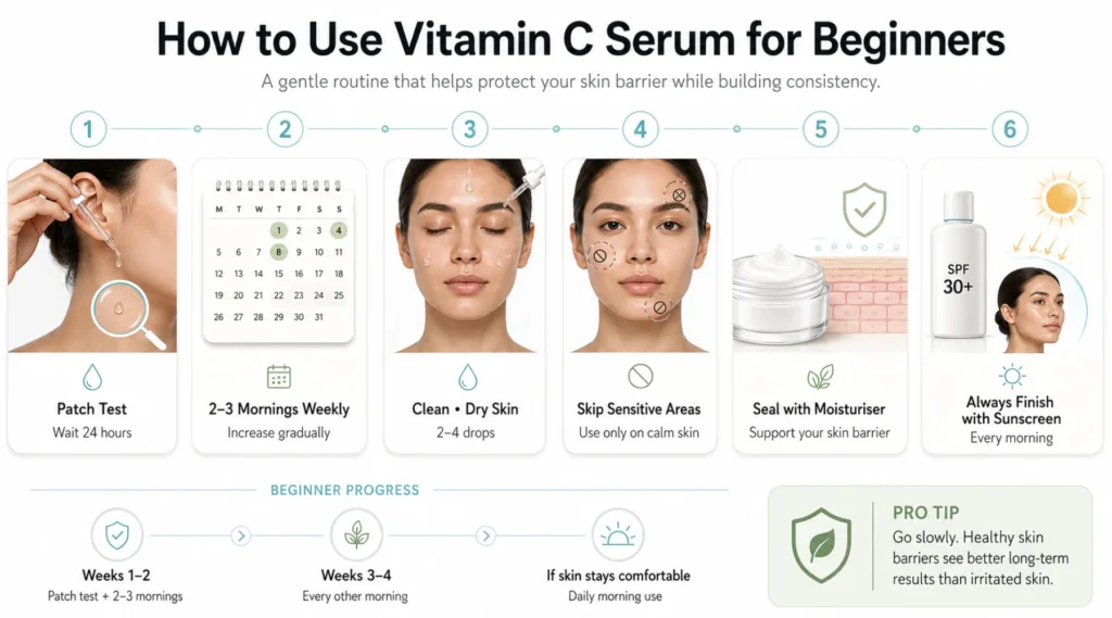 How to Use Vitamin C Serum for Beginners Without Upsetting Your Skin