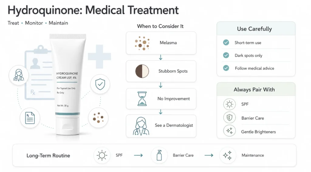 Hydroquinone for Pigmentation
