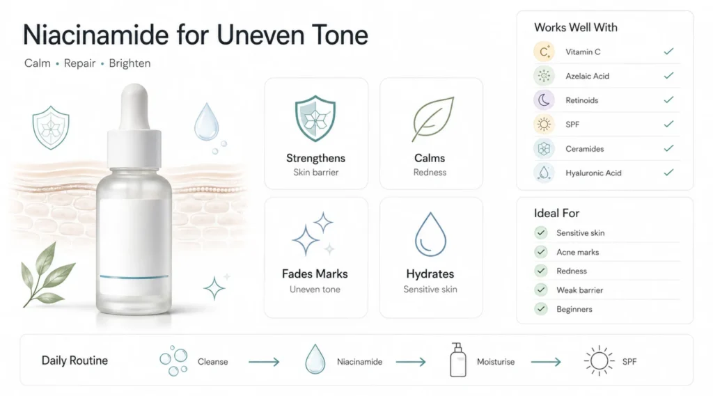 Niacinamide for Uneven Tone
