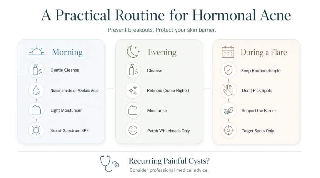 Skincare Routine for Hormonal Acne