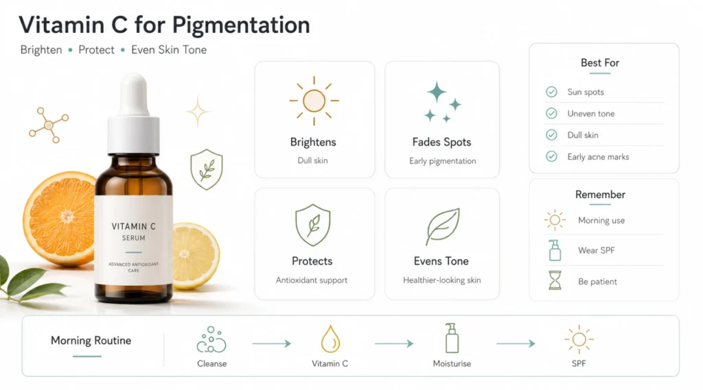 Vitamin C for Pigmentation