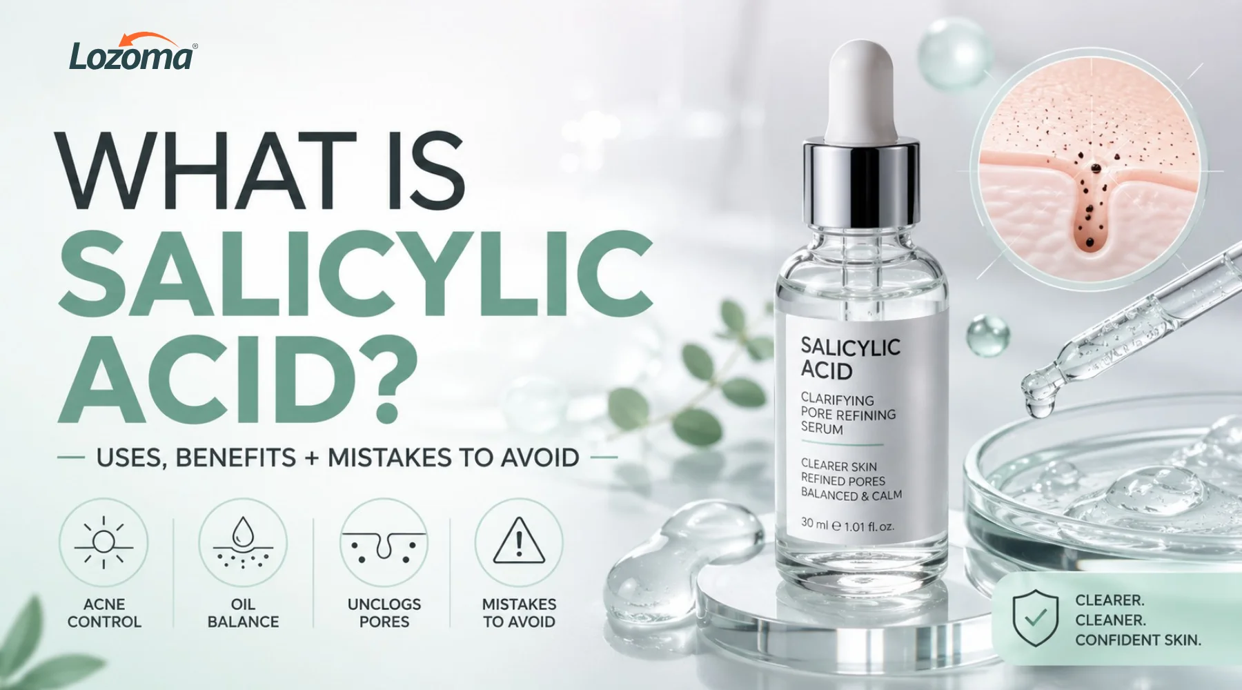 What Is Salicylic Acid Uses, Benefits and Mistakes to Avoid