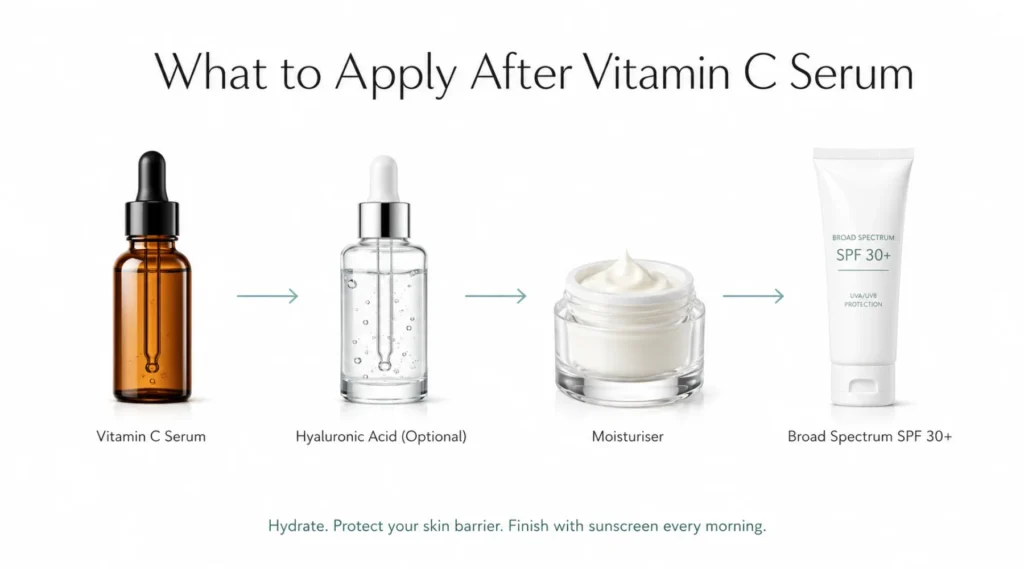 What to Apply After Using Vitamin C Serum
