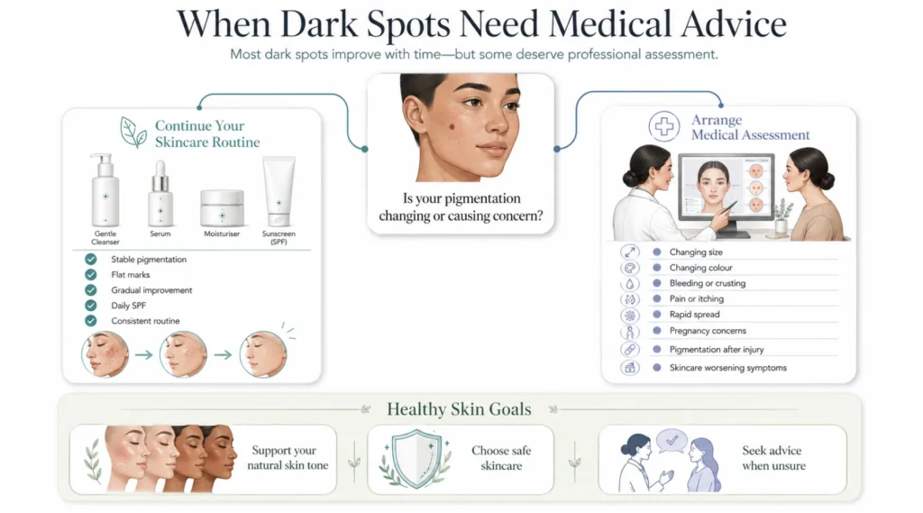 When Dark Spots Need Medical Advice