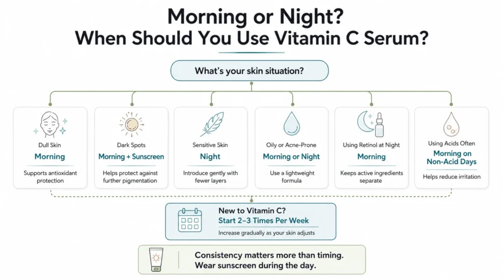 When Should You Use Vitamin C Serum?