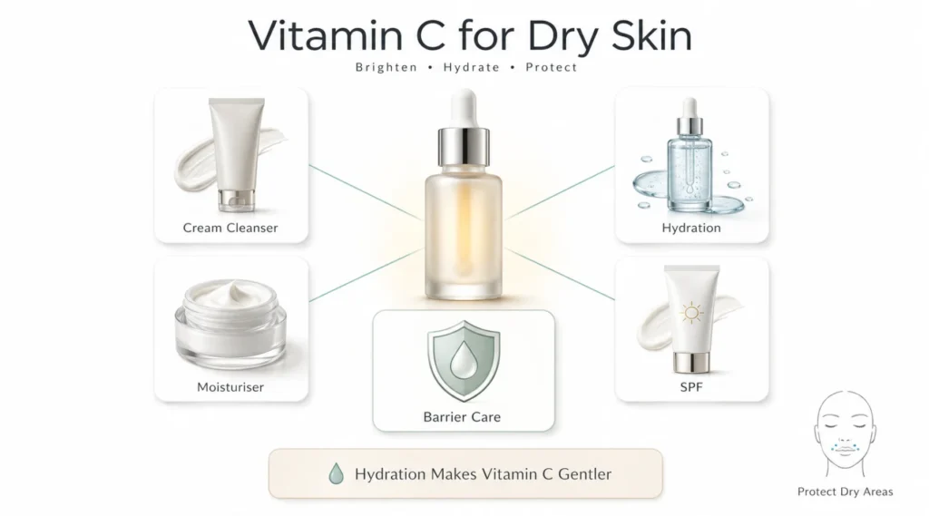 When to Use Vitamin C Serum for Dry Skin