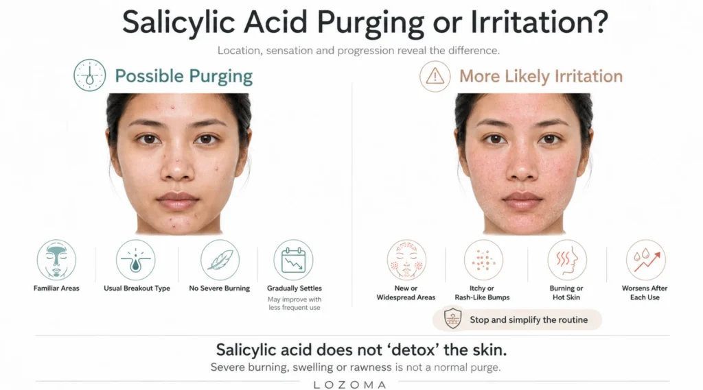 Can Salicylic Acid Cause Purging?