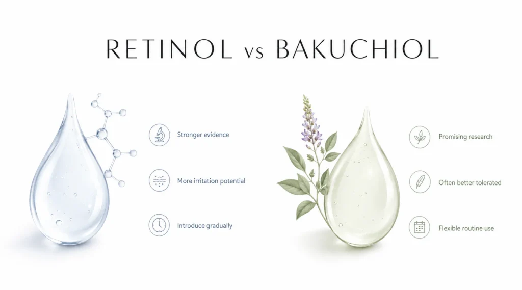 Retinol vs Bakuchiol