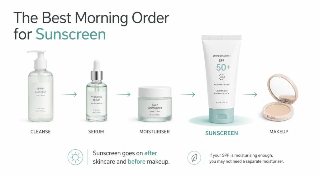 The Best Routine for Sunscreen or Suncream
