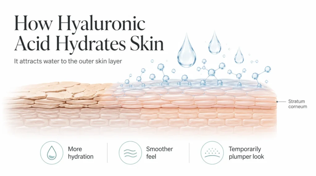 What Does Hyaluronic Acid Do for Skin at the Surface?