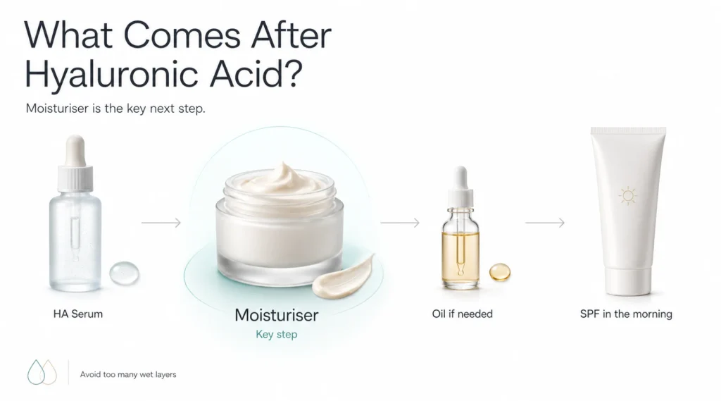 What to Apply After Using Hyaluronic Acid Serum