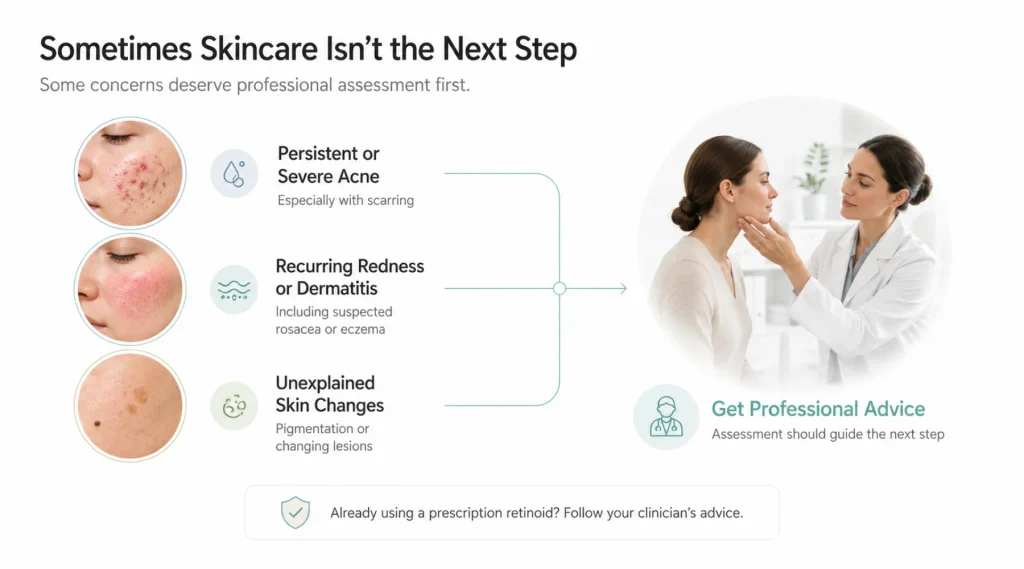 When a Cosmetic Retinoid Is Not the Right Next Step