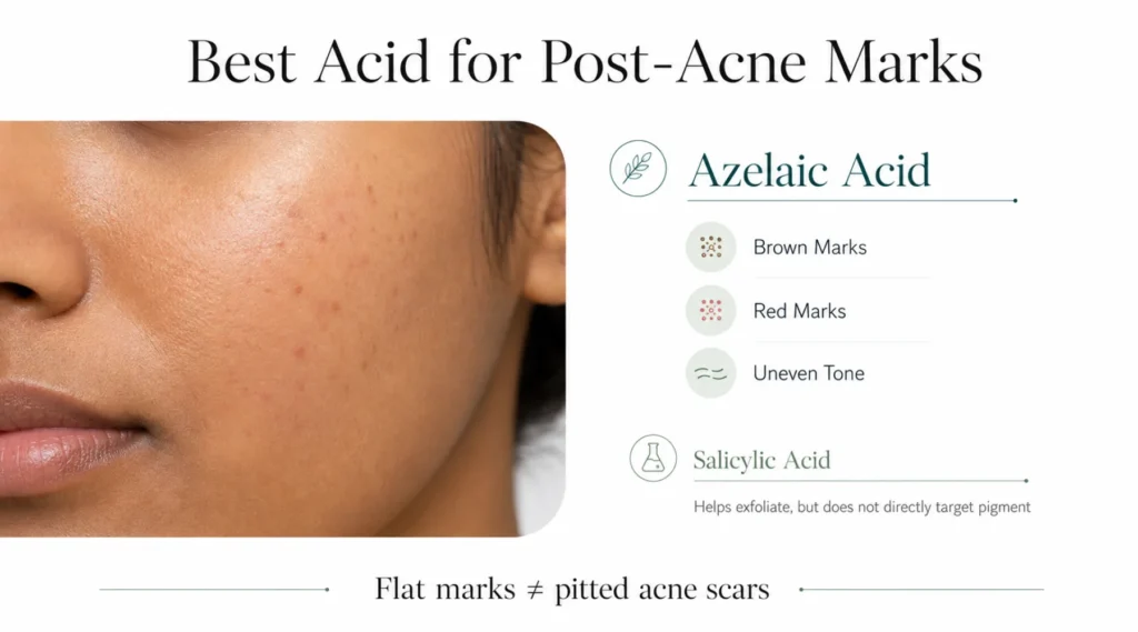 Which Acid Is Better for Post-Acne Marks?