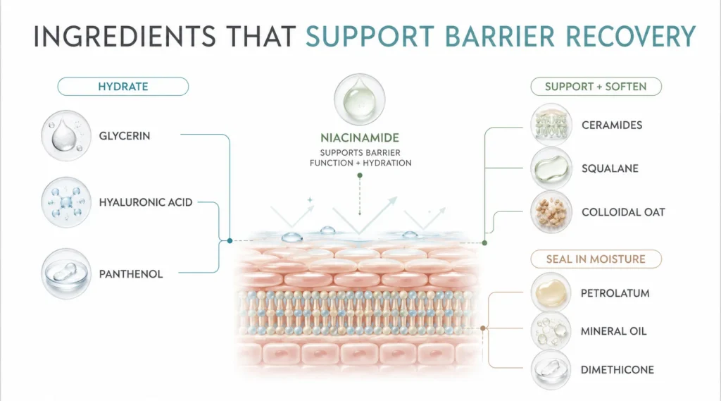 Which Ingredients Support Barrier Recovery?