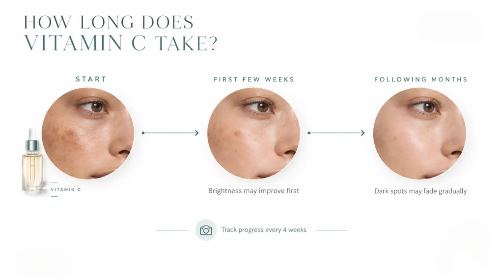 How Long Does Vitamin C Take for Dark Spots?