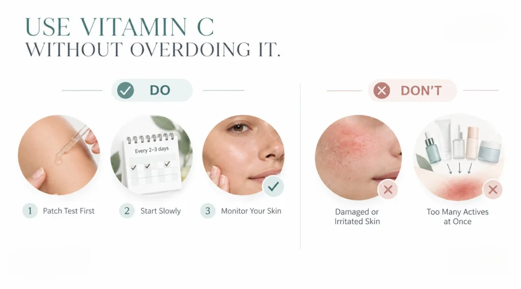 How to Apply Vitamin C Serum Without Irritating Your Skin