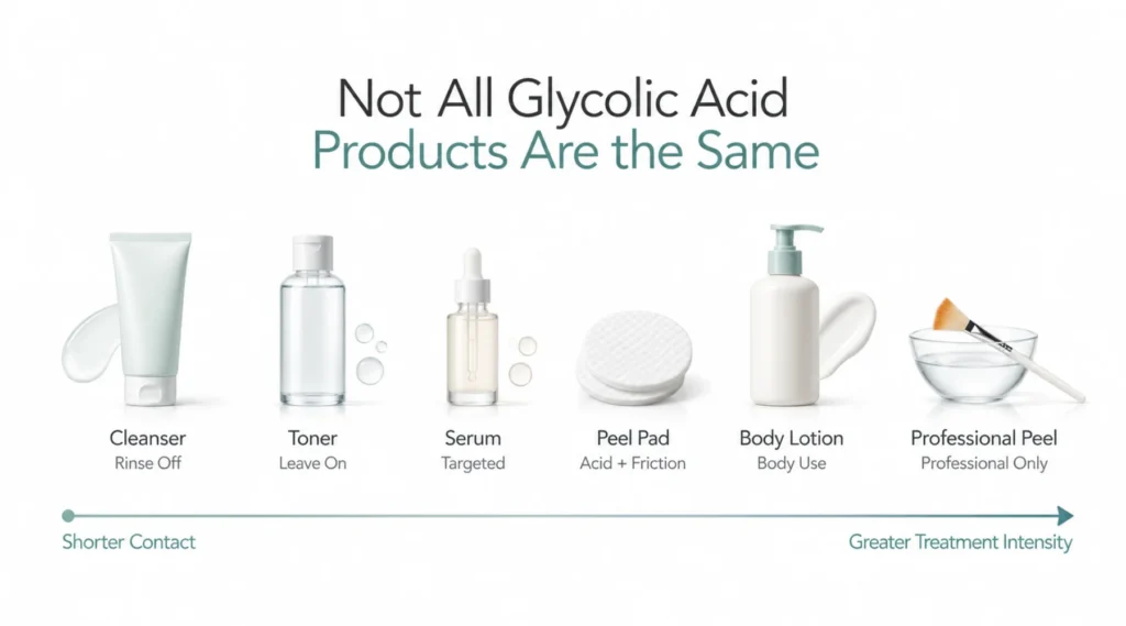 The Product Type Changes How Often You Should Use Glycolic Acid