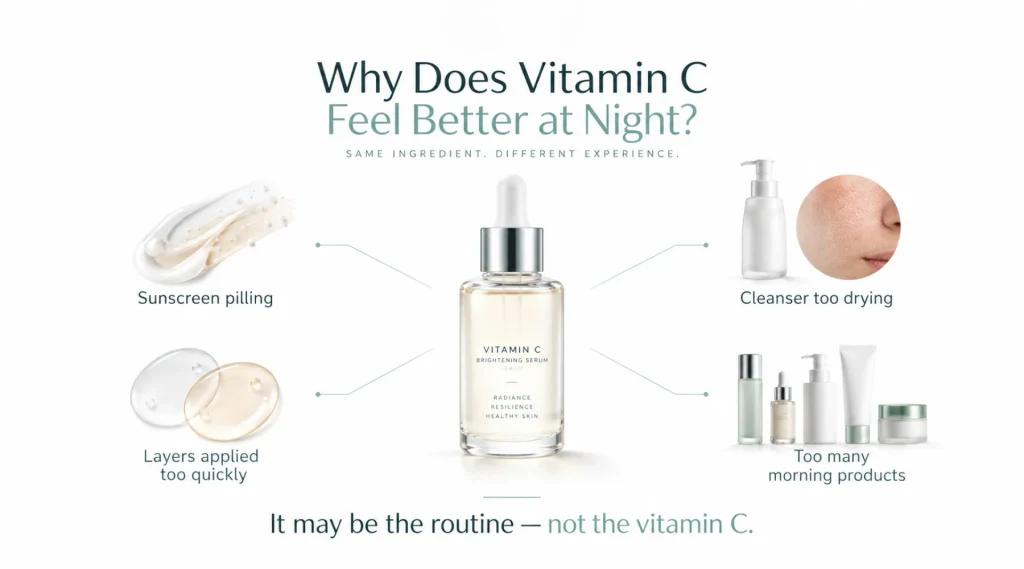 What Causes Vitamin C to Feel Better at Night Than in the Morning?