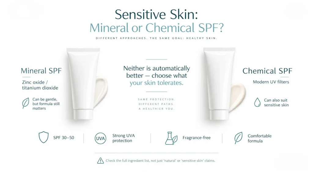 What SPF Should I Use for Sensitive Skin?