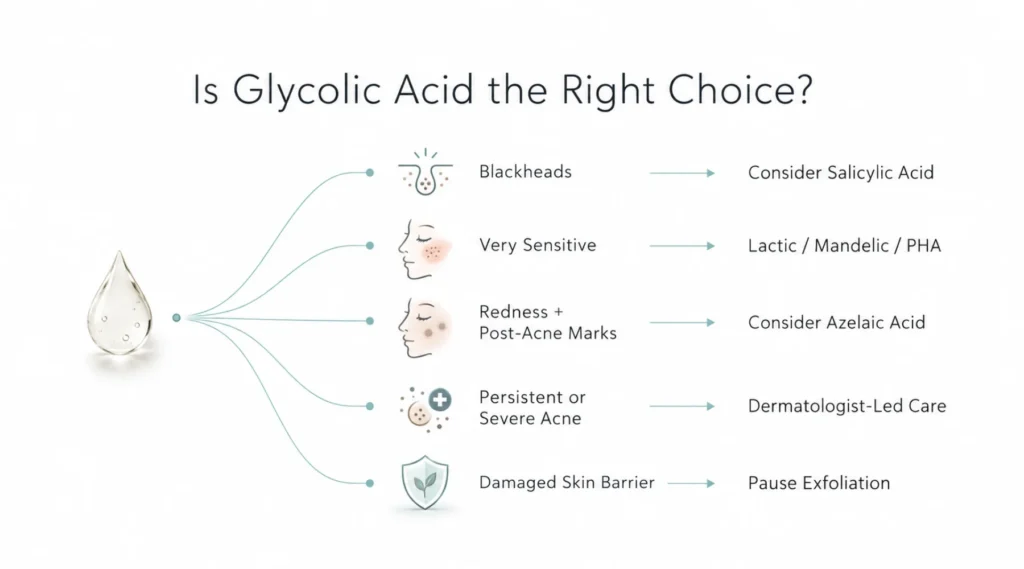 When Glycolic Acid May Not Be the Right Exfoliant